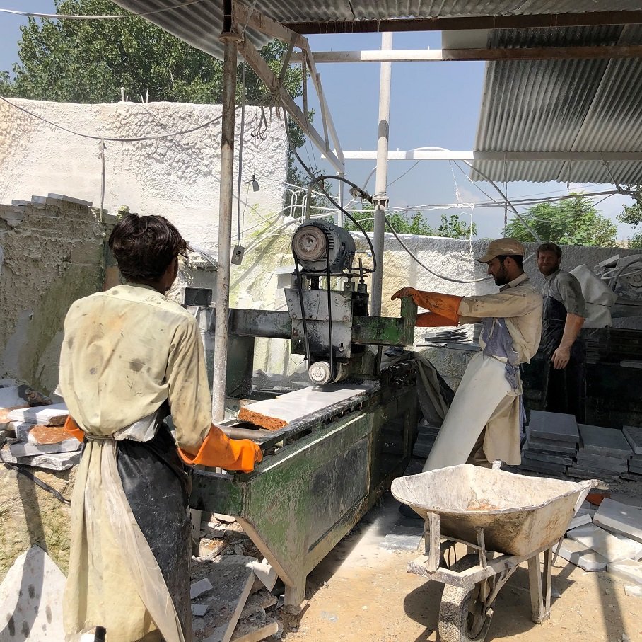 Outdoor Stone Processing